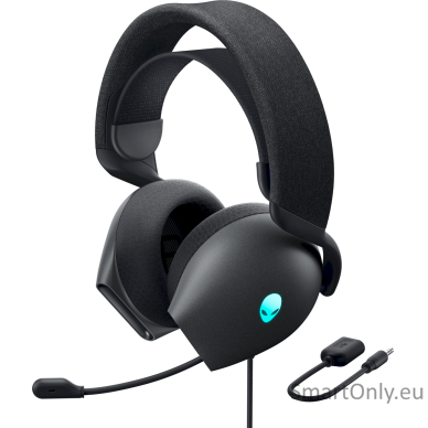 Dell Alienware Wired Gaming Headset AW520H Over-Ear, Built-in microphone, Dark Side of the Moon, Noise canceling 2