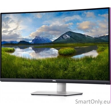 Dell Curved Monitor S3221QSA 32 ", VA,  UHD, 3840 x 2160, 16:9, 4 ms, 300 cd/m², White, 60 Hz, HDMI ports quantity 2 2