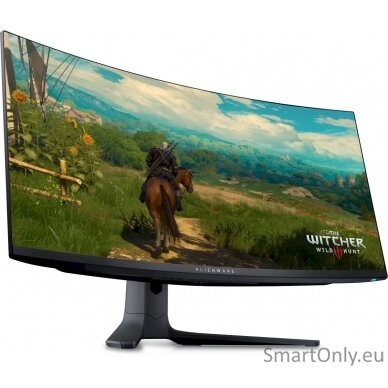 Dell Gaming Monitor  AW3423DWF 34 ", UWQHD, 3440 x 1440, 21:9, 0.1 ms, 250 cd/m², Black, 165 Hz, HDMI ports quantity 1