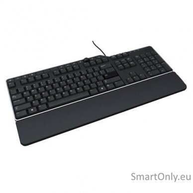 Dell KB-522 Multimedia Wired The Dell™ KB522 Wired Business Multimedia Keyboard has a newly refreshed ID and a sturdy/robust design with mid-profile keycap for great typing experience, quiet acoustics and durability for daily business usage. In addition,