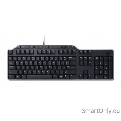 Dell KB-522 Multimedia Wired The Dell™ KB522 Wired Business Multimedia Keyboard has a newly refreshed ID and a sturdy/robust design with mid-profile keycap for great typing experience, quiet acoustics and durability for daily business usage. In addition,  13