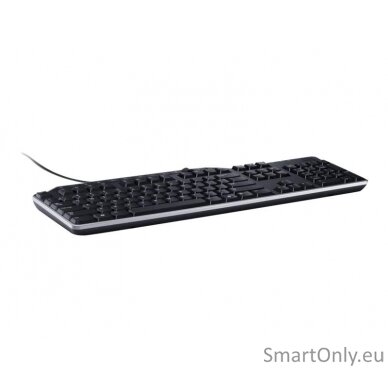 Dell KB-522 Multimedia Wired The Dell™ KB522 Wired Business Multimedia Keyboard has a newly refreshed ID and a sturdy/robust design with mid-profile keycap for great typing experience, quiet acoustics and durability for daily business usage. In addition,  17