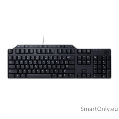 Dell KB-522 Multimedia Wired The Dell™ KB522 Wired Business Multimedia Keyboard has a newly refreshed ID and a sturdy/robust design with mid-profile keycap for great typing experience, quiet acoustics and durability for daily business usage. In addition,  4