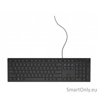 Dell KB216 Multimedia Wired EN Black Numeric keypad 3