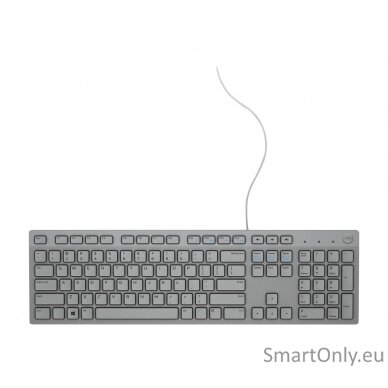 Dell KB216 Multimedia Wired EN Grey Numeric keypad 3