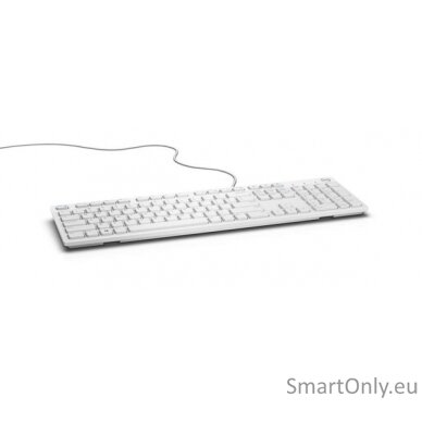 Dell KB216 Multimedia Wired EN USB White 1