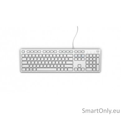 Dell KB216 Multimedia Wired EN USB White