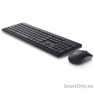 Dell Keyboard and Mouse KM3322W Keyboard and Mouse Set Wireless Batteries included EE Wireless connection Black 3