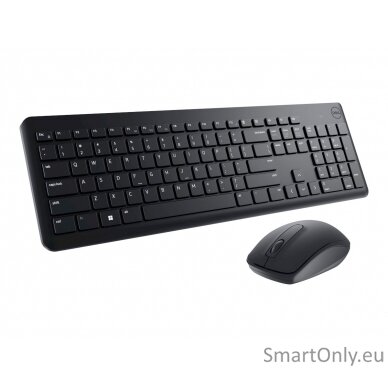 Dell Keyboard and Mouse KM3322W Keyboard and Mouse Set Wireless Batteries included US Wireless connection Black 5