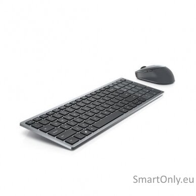 Dell Keyboard and Mouse KM7120W Keyboard and Mouse Set Wireless Batteries included RU Wireless connection Numeric keypad Titan Gray Bluetooth