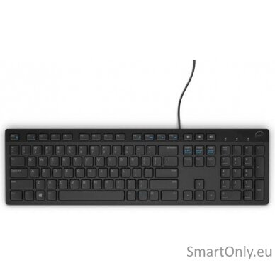 Dell Keyboard KB216 Multimedia Wired NORD Black