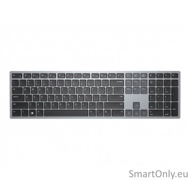 Dell Keyboard KB700 Keyboard Wireless Adjustable Height; Keyboard Technology - Scissors RU 2.4 GHz, Bluetooth 5.0 Titan Gray 4