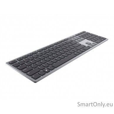 Dell Keyboard KB700 Keyboard Wireless Adjustable Height; Keyboard Technology - Scissors US 2.4 GHz, Bluetooth 5.0 Titan Gray 6