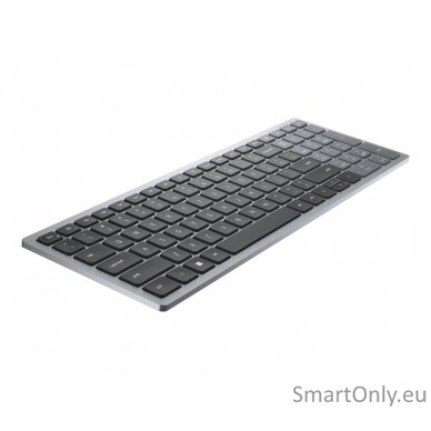 Dell Keyboard KB740 Keyboard Wireless Keyboard Technology - Scissors RU 506 g 2.4 GHz, Bluetooth 5.0 Titan Gray 5