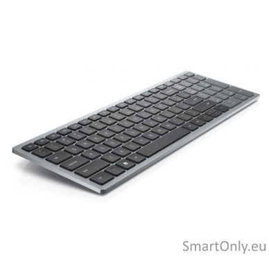 Dell Keyboard KB740 Keyboard Wireless Keyboard Technology - Scissors RU 506 g 2.4 GHz, Bluetooth 5.0 Titan Gray 1