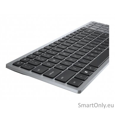 Dell Keyboard KB740 Keyboard Wireless Keyboard Technology - Scissors RU 506 g 2.4 GHz, Bluetooth 5.0 Titan Gray 10