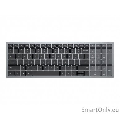 Dell Keyboard KB740 Keyboard Wireless Keyboard Technology - Scissors RU 506 g 2.4 GHz, Bluetooth 5.0 Titan Gray 4