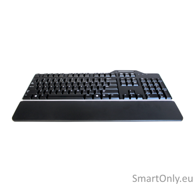 Dell Keyboard US/European (QWERTY) Dell KB-813 Smartcard Reader USB Keyboard Black Kit Dell Smartcard keyboard Wired EN/LT