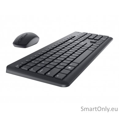 Dell KM3322W Keyboard and Mouse Set Wireless Ukrainian Black Numeric keypad 2