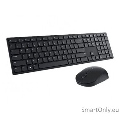 Dell KM5221W Pro | Keyboard and Mouse Set | Wireless | Ukrainian | Black | 2.4 GHz 1