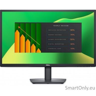 Dell LCD Monitor E2423H 24 ", VA, FHD, 1920 x 1080, 16:9, 5 ms, 250 cd/m², Black, 60 Hz