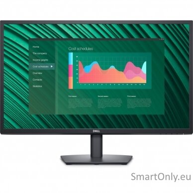 Dell LCD Monitor  E2723H 27 ", VA, FHD, 1920 x 1080, 16:9, 5 ms, 300 cd/m², Black, 60 Hz