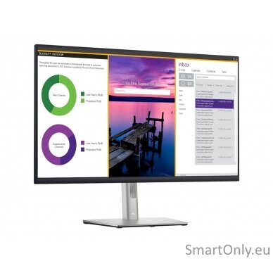 Dell LCD Monitor P3223QE 31.5 ", IPS, 4H UHD, 3840 x 2160, 16:9, 8 ms, 350 cd/m², White, 60 Hz, HDMI ports quantity 1 11