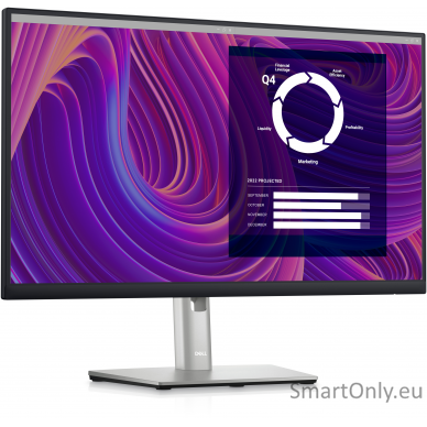 Dell Monitor P2423D 24 ", IPS, QHD, 2560 x 1440, 16:9, 5 ms, 300 cd/m², Black, 60 Hz, HDMI ports quantity 1 1