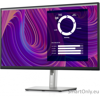 Dell Monitor P2723D 27 ", IPS, QHD, 2560 x 1440, 16:9, 5 ms, 350 cd/m², Black, 60 Hz, HDMI ports quantity 1 1