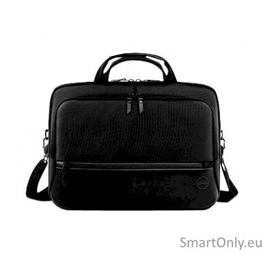 Dell Premier 460-BCQL Fits up to size 15 ", Black with metal logo, Shoulder strap, Messenger - Briefcase 6