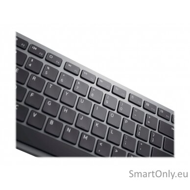 Dell Premier Multi-Device Keyboard and Mouse  KM7321W  Keyboard and Mouse Set Wireless Batteries included RU Wireless connection Titan grey 12