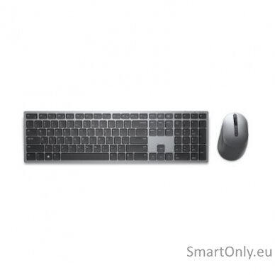 Dell Premier Multi-Device Keyboard and Mouse  KM7321W  Keyboard and Mouse Set Wireless Batteries included RU Wireless connection Titan grey 1