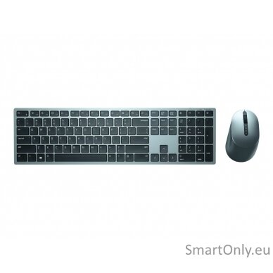 Dell Premier Multi-Device Keyboard and Mouse  KM7321W  Keyboard and Mouse Set Wireless Batteries included RU Wireless connection Titan grey 3