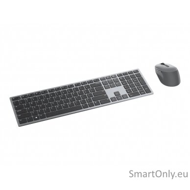 Dell Premier Multi-Device Keyboard and Mouse  KM7321W  Keyboard and Mouse Set Wireless Batteries included RU Wireless connection Titan grey 4