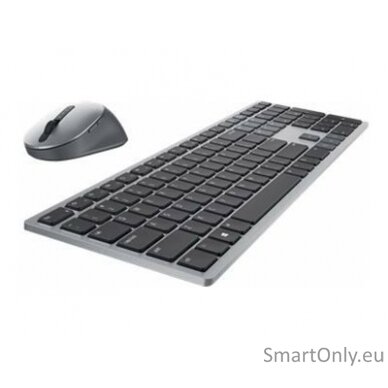 Dell Premier Multi-Device Keyboard and Mouse   KM7321W Keyboard and Mouse Set Wireless Batteries included US Wireless connection Titan grey 9