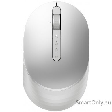 Dell Premier Rechargeable Wireless Mouse MS7421W 2.4GHz Wireless Optical Mouse Wireless - 2.4 GHz, Bluetooth 5.0 Wireless optical Platinum silver