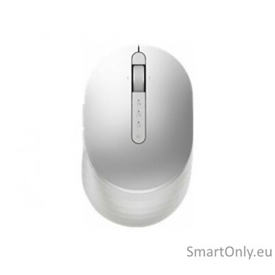 Dell Premier Rechargeable Wireless Mouse MS7421W 2.4GHz Wireless Optical Mouse Wireless - 2.4 GHz, Bluetooth 5.0 Wireless optical Platinum silver 12