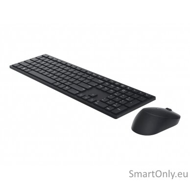 Dell Pro Keyboard and Mouse   KM5221W Keyboard and Mouse Set Wireless Batteries included EE Wireless connection Black 3