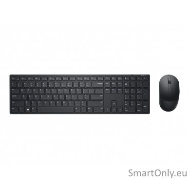 Dell Pro Keyboard and Mouse   KM5221W Keyboard and Mouse Set Wireless Batteries included EE Wireless connection Black 4