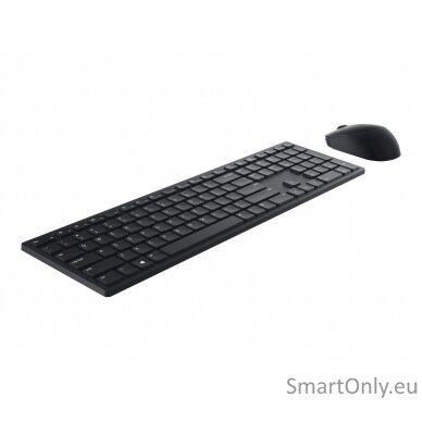 Dell Pro Keyboard and Mouse   KM5221W Keyboard and Mouse Set Wireless Batteries included EE Wireless connection Black 5