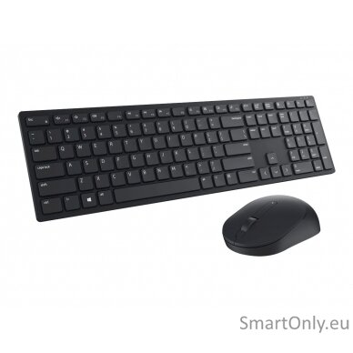 Dell Pro Keyboard and Mouse   KM5221W Keyboard and Mouse Set Wireless Batteries included EE Wireless connection Black 7