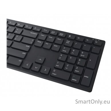 Dell Pro Keyboard and Mouse   KM5221W Keyboard and Mouse Set Wireless Batteries included EE Wireless connection Black 10