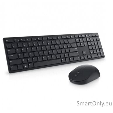 Dell Pro Keyboard and Mouse   KM5221W Keyboard and Mouse Set Wireless Batteries included EE Wireless connection Black 2