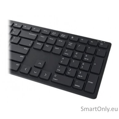 Dell Pro Keyboard and Mouse  KM5221W Keyboard and Mouse Set Wireless Batteries included US Wireless connection Black 7