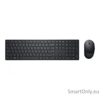 Dell Pro Keyboard and Mouse (RTL BOX)  KM5221W Keyboard and Mouse Set Wireless Batteries included RU Wireless connection Black 3