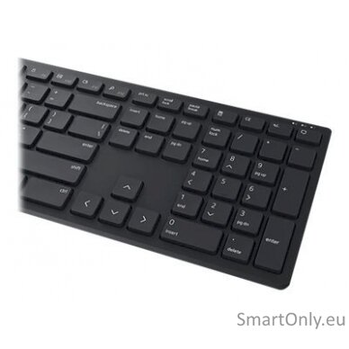 Dell Pro Keyboard and Mouse (RTL BOX)  KM5221W Keyboard and Mouse Set Wireless Batteries included US Wireless connection Black 6