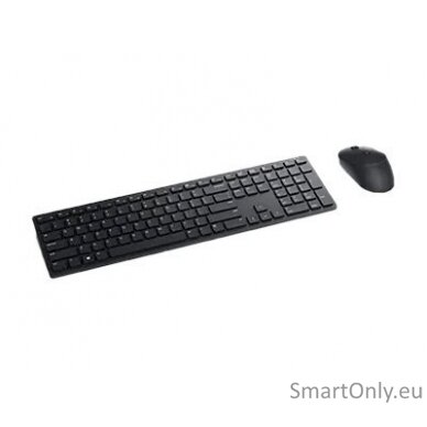 Dell Pro Keyboard and Mouse (RTL BOX)  KM5221W Keyboard and Mouse Set Wireless Batteries included US Wireless connection Black 4