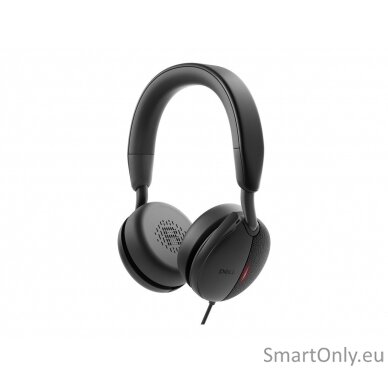 Dell | Pro Wired On-Ear Headset | WH5024 | Built-in microphone | USB Type-A | Black | ANC