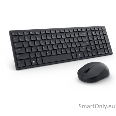 Dell | Silent Keyboard and Mouse | KM555 | Keyboard and Mouse Set | Wireless | Estonian (QWERTY) | Black | 2.4 GHz, Bluetooth 5.1 | Wireless connection 1