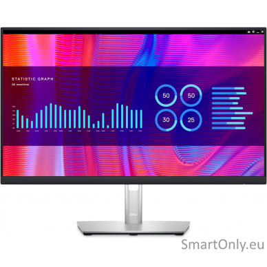 Dell USB-C Hub Monitor P2423DE 23.8 ", IPS, QHD, 2560 x 1440, 16:9, 5 ms, 300 cd/m², Black, 60 Hz, HDMI ports quantity 1